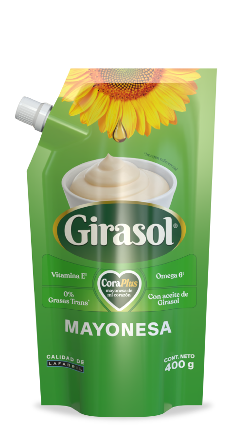 Mayonesa con aceite de Girasol