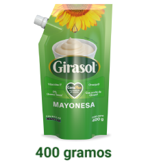 Mayonesa con aceite de Girasol