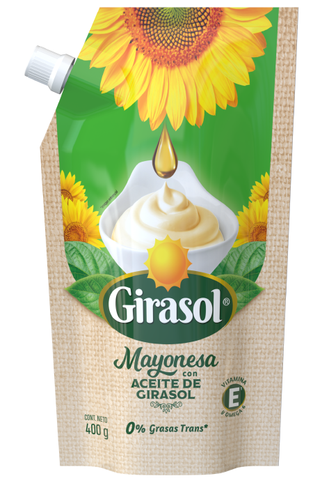 Mayonesa con aceite de Girasol