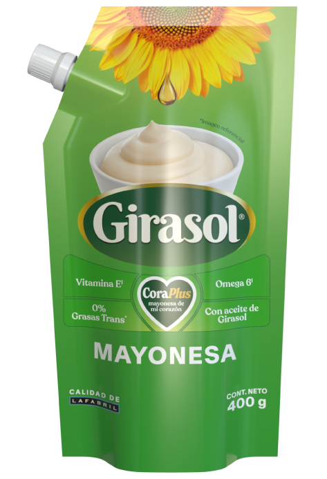 Mayonesa con aceite de Girasol
