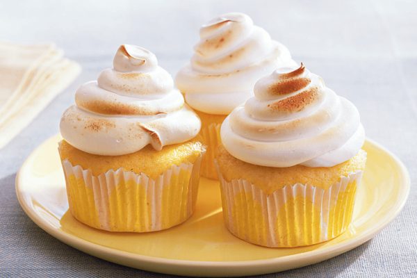 Cupcakes de limón - Girasol